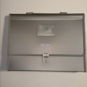 Foldermate Expanding File 26 Pockets Organizer with Handle- Grey